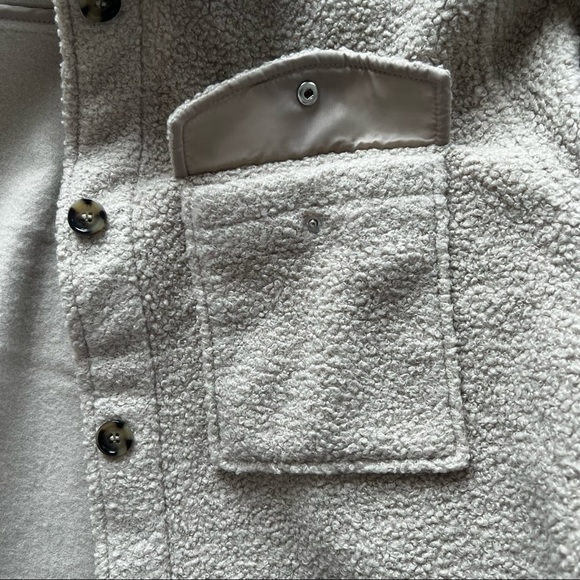 Beige H&M Divided Shirt Jacket - Picture 6 of 6